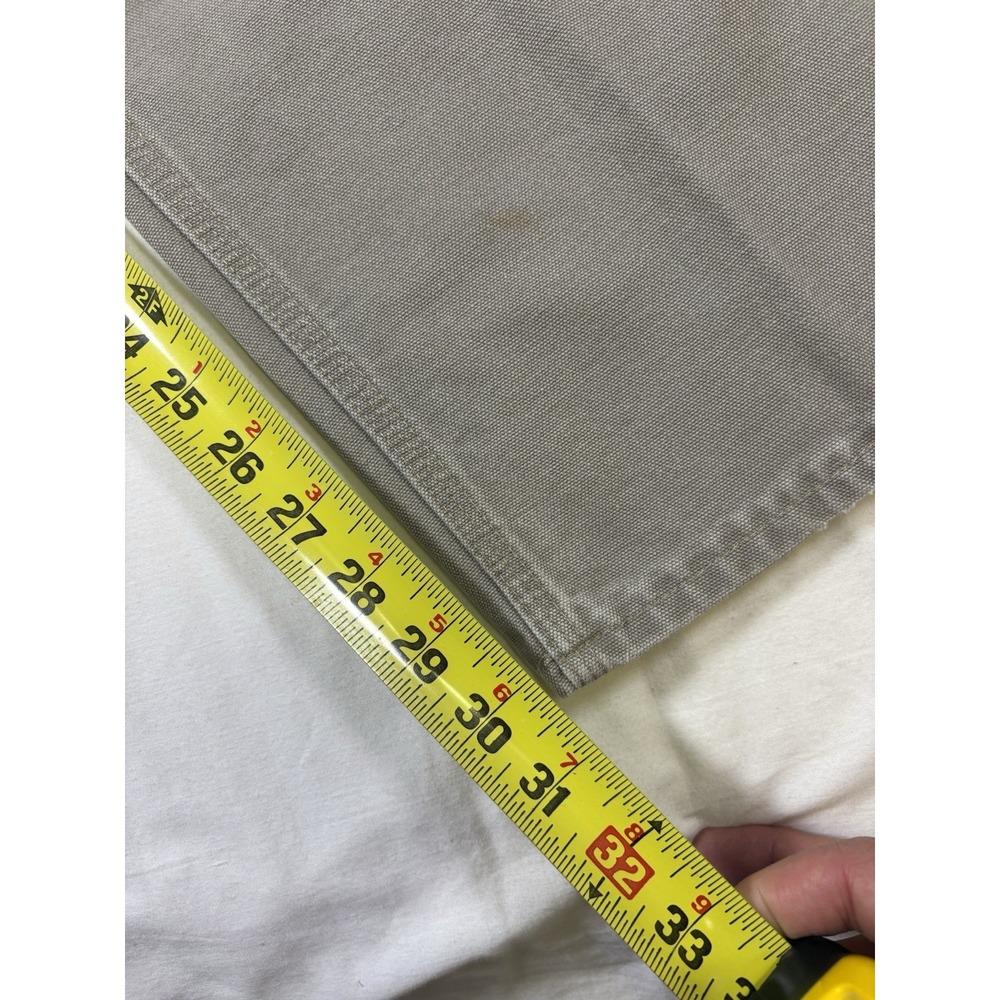 Vintage Carhartt B11 Desert Khaki Carpenter Work Pants 30 x 32 USA Made 0205 - Picture 15 of 15